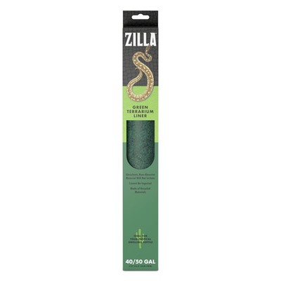 Reptile Terrarium Bedding Substrate 17.25 x 35.25 Green 50G Zilla Floor Liner