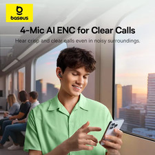 Bass EP10 NC -43Db Noise Cancelling ANC True Wireless Earbuds Bluetooth 6.0 In-E 6