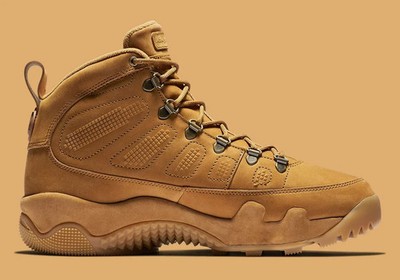 Nike Air Jordan 9 Retro Boot NRG Shoes Wheat Baroque Brown AR4491