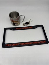 Justin Timberlake Forget Tomorrow Tour Exclusive VIP Merch Keychain Cup lot