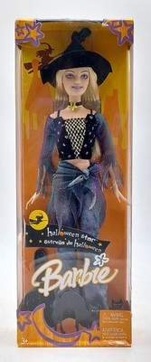 2005 Halloween Star Barbie Puppe mit Hexenoutfit / Mattel G5320 / Box damaged