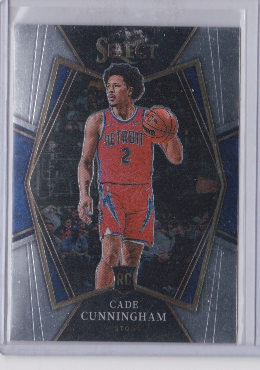 2021-22 Select Cade Cunningham RC Rookie Premier Level #116 Pistons