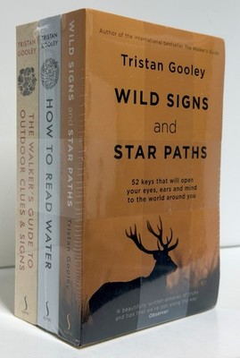 Tristan Gooley 3-BOOK SET, How to read water, Wild Signs & Star Paths,  BRAN NEW