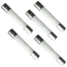 Genuine Kohler 258405 5 Pack Fuse 8A 250V Fast Acting .25x 1.25