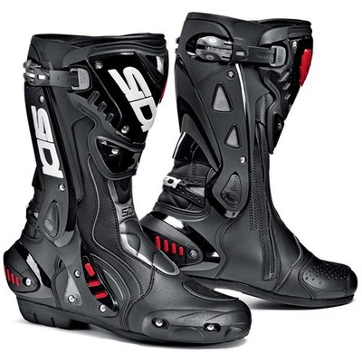 Sidi - Powersports ST Motorcycle Boots - Black/Black - Size 42 8017732433756