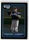 2006 BOWMAN CHROME #BC87 ASDRUBAL CABRERA SEATTLE MARINERS