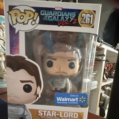 Funko Pop! Star-Lord Guardians of the Galaxy Vol. 2 Walmart Exclusive #261