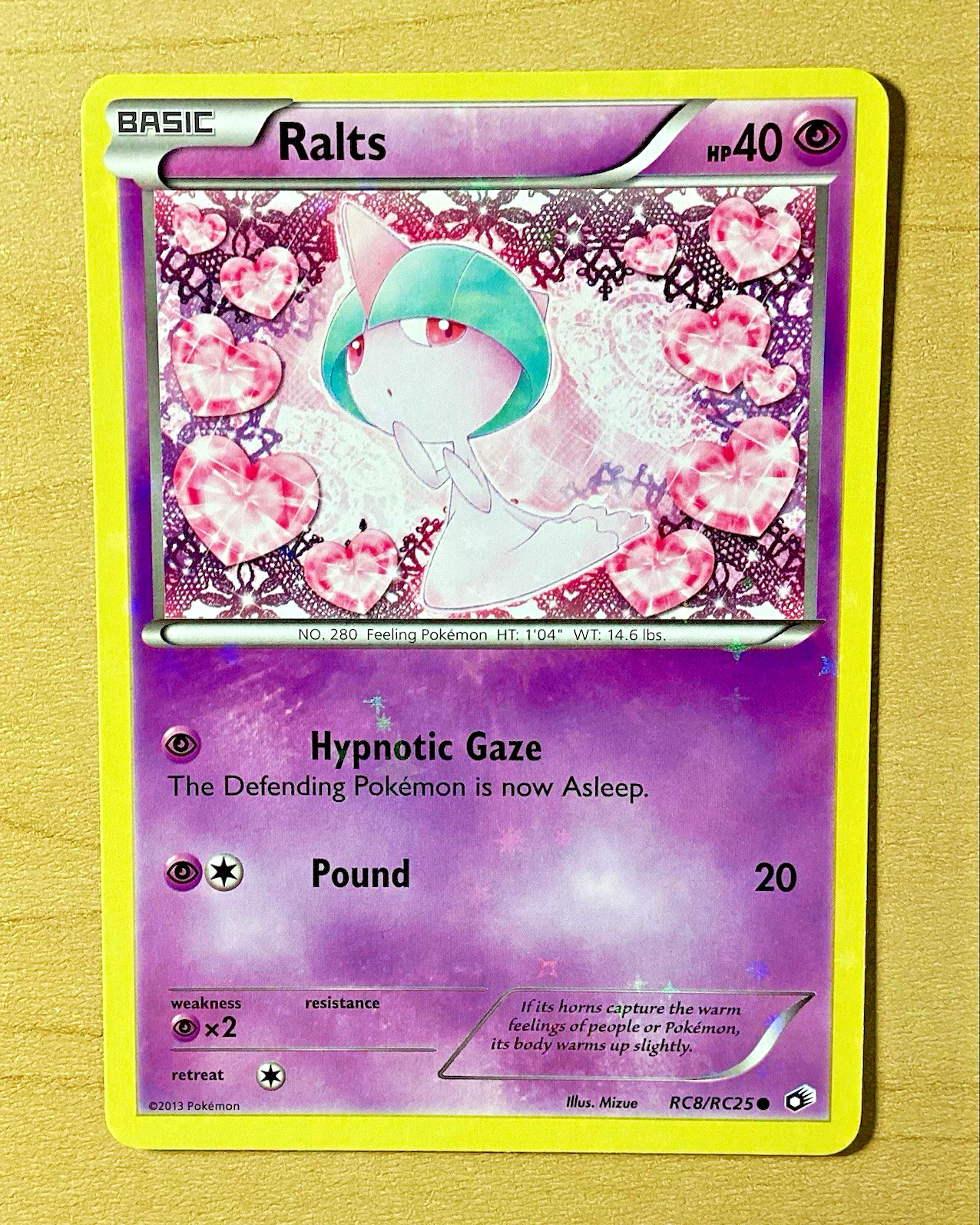 The Pokémon Company Ralts Radiant Collection Holo Eng RC8/RC25