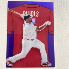2025 Panini Crusade Albert Pujols #8 Numbers SP #/149 SSP Cardinals