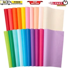 330 Sheets 20 Colors Tissue Paper Bulk Wrapping Tissue Paper Art Rainbow Tissue