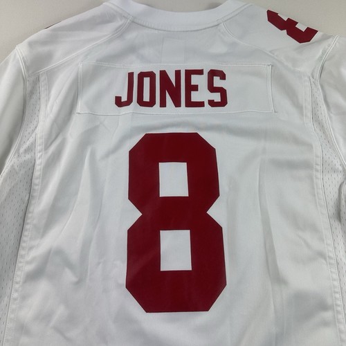 Nike On Field New York Giants Daniel Jones Jersey White Mens XL Authentic - Picture 3 of 9