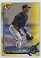 2022 Bowman Prospects Yellow Border 19/75 Jose Salas #BP-30 0nr3