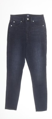 GAP Skinny-Damenjeans blau Größe 2 (26 Zoll Taille) Denim Stretch