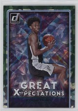 2021-22 Panini Donruss Great X-Pectations Holo Green Ice Joshua Primo #3 18kq