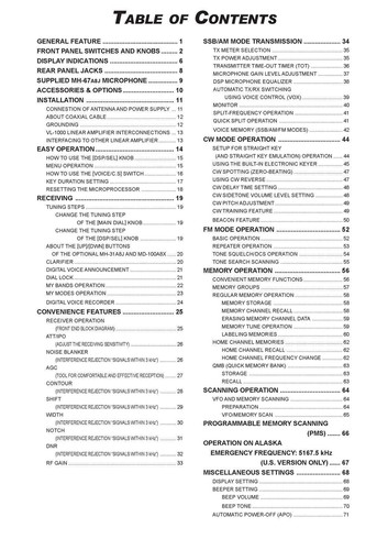 YAESU FT-450 Transceiver Operation Manual Operation Guide, TOUGH BINDING - Imagen 2 de 5