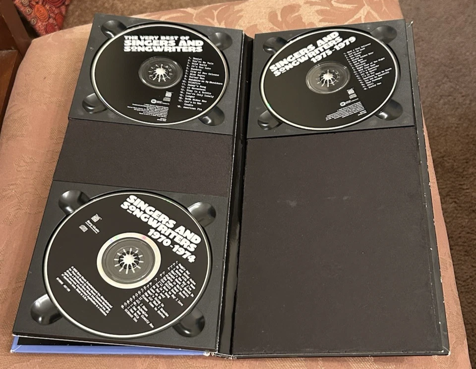 SINGERS AND SONGWRITERS COLLECTION - 3-CD Box Set - TIME LIFE - 54 SONGS - 2003 - Image 4 of 4