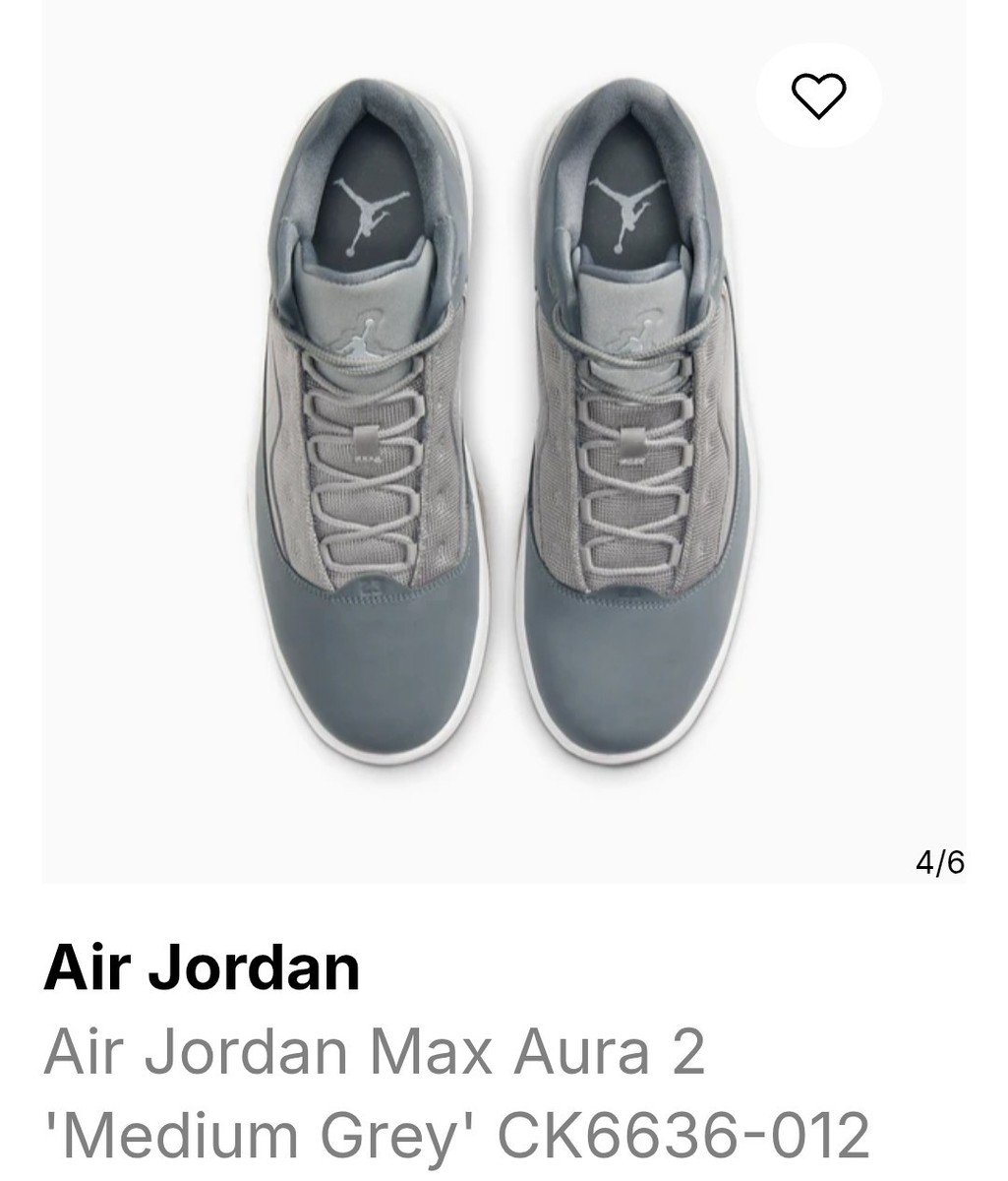 Size 10.5 - Jordan Max Aura 2 Medium Grey for sale online | eBay