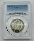 1914-S Barber Half Dollar, PCGS F12, San Francisco Silver 50C Coin.