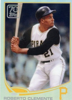 2021 Topps #70YT-63 Roberto Clemente 70 Years of Topps Baseball (Series 1)