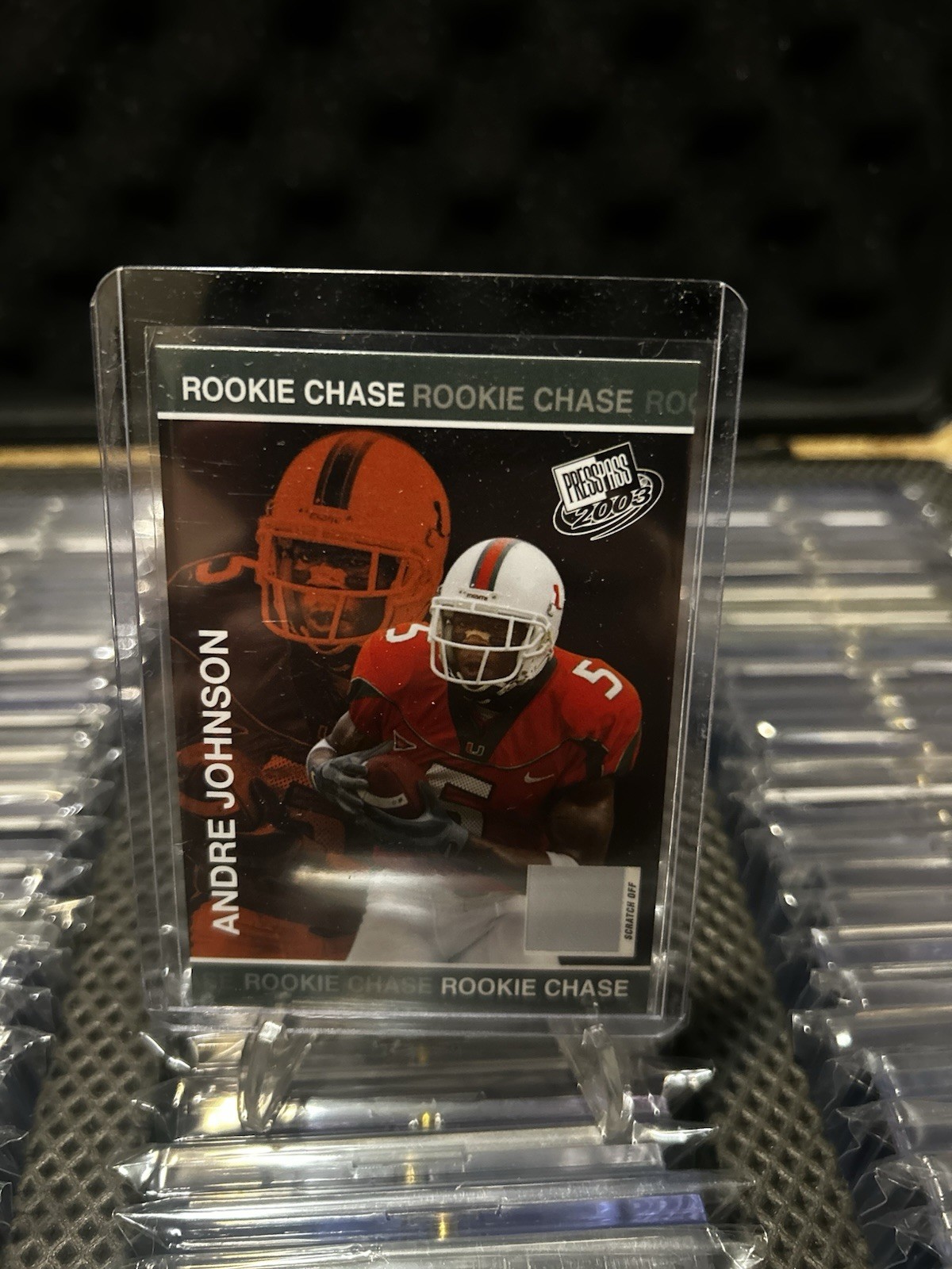 Andre Johnson Press Pass Rookie Chase #RC3 Base