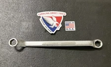 Vintage Sears Craftsman Six 6 Point Double Box End Wrench 1/2” X 9/16” =V= USA