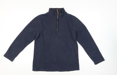 Mountain Warehouse Herren blau Small 1/4 Zip Pullover Sweatshirt