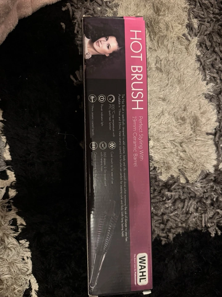 WAHL Cepillo Caliente Pinza Rizadora de Cabello Rizador Cerámica Barril 26mm Mujeres Todo Tipo de Cabello Foto 2 de 2