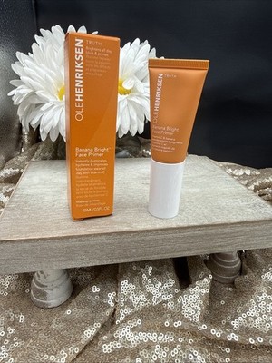 Ole Henriksen Banana Bright Face Primer 15 mL/0.5 fl oz Vitamin C Travel NEW