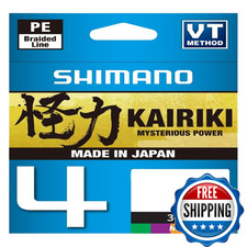 Shimano Kairiki 4-Strand Braid Ldm64Te1013030M Multi-Coloured 300 M Diameter