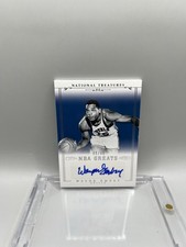 Wayne Embry 2013-14 Panini National Treasures NBA Greats Auto #49/49 W/ Mag