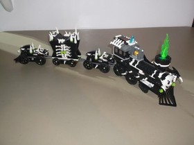 LEGO MONSTER FIGHTERS THE GHOST TRAIN GLOW IN THE DARK SET #9467 FROM 2012