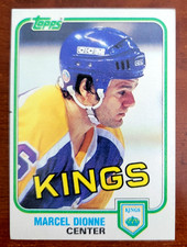 1981-82 Topps Marcel Dionne #9 Los Angeles Kings