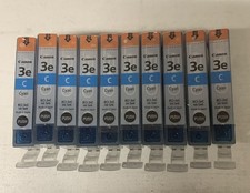 10 x Original Canon BCI-3eC BCI3e BCI3 4480A002 Tintenpatrone Cyan R. MWST