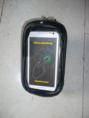 Fahrrad Roller Rahmentasche Lenkertasche Handybox wasserdicht Marke wheel up NEU