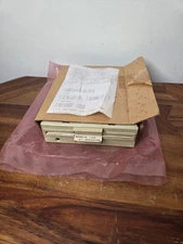 Vintage 1983 M4853 Mitsubishi Mini Flexible Disk Drive White Floppy