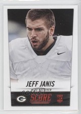 2014 Score Rookie Jeff Janis #382 7e5