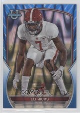 2022 Bowman U Chrome Blue RayWave Refractor 67/199 Eli Ricks #28 0e9i