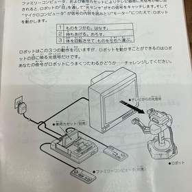 Nintendo Famicom Robot Robotic Operating Buddy Boxed HVC-012