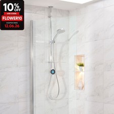 Image of Aqualisa Optic Q Smart Shower Exposed Adjustable Head High Pressure/Combination