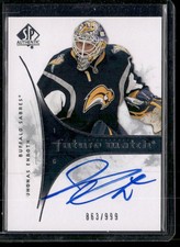 2009-10 SP Authentic #233 Jhonas Enroth Future Watch AUTO #/999 - QTY AVAILABLE