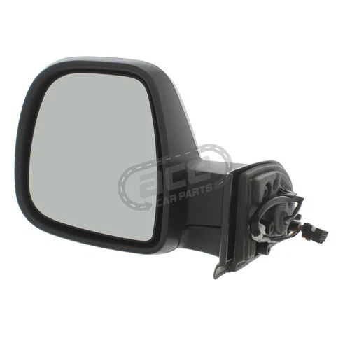 Electric Wing Door Mirror Vauxhall Combo Life Van 2018-> Primed Passengers Side
