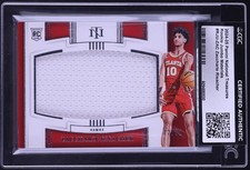 2024 National Treasures Jumbo Materials Zaccharie Risacher ROOKIE PATCH /99 #RJU