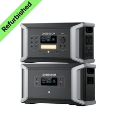 Dabbsson 3072Wh 2400W Portable Power Station DBS1000Pro with Expanable Battery