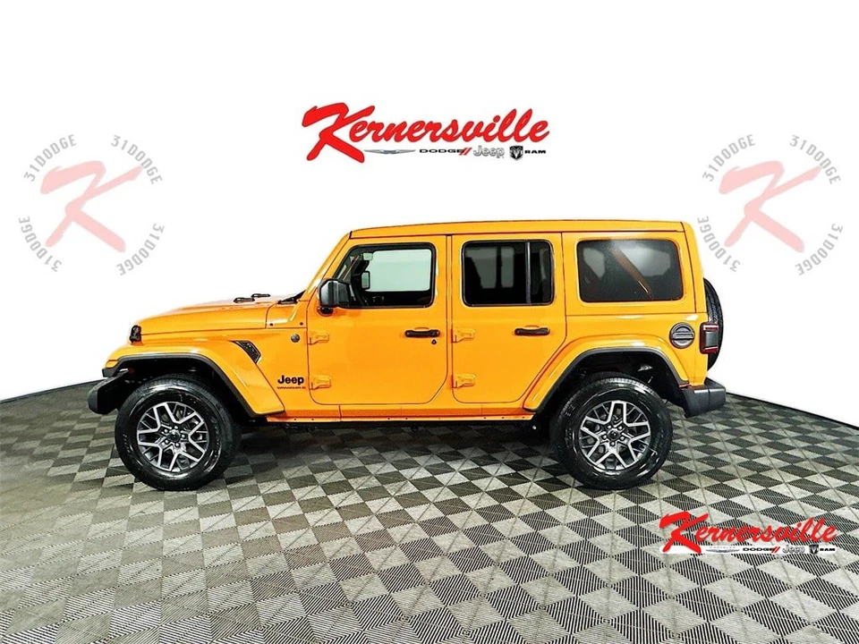 2025 Jeep Wrangler Sahara 4WD 4dr Pickup Truck Heated Seats NAV - Image 4 of 4