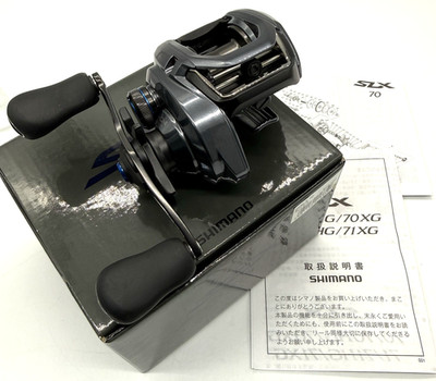 Shimano 24 SLX 70 Right Handed 6.3:1 Bait Casting Reel In Box From JP ''Top Mint''