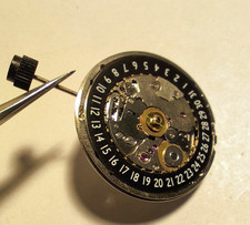 ETA 2892-A2-CHANEL J12-KOMPLETTES UHRWERK-DATO SCHWARZ 4H30-REVISION ZU BERÜCKSICHTIGEN