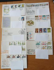 First Day Covers Stamps - 1980 (for all 9 sets)