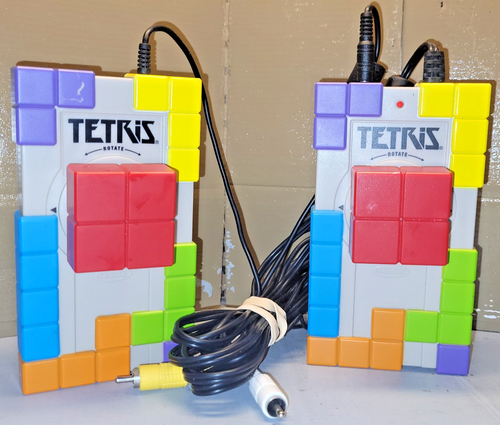 Jeu TV vintage Tetris Radica Retro Plug N Play 2 joueurs 2003 testé fonctionnel !
