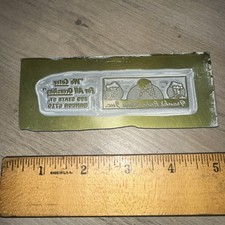 Printing Plate   Frank  s Bake Shop Inc.   199 State St. Bangor 6710