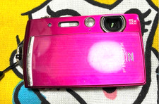 Fujifilm FinePix Z110 Pink 14MP Compact Digital Camera Tested From Japan